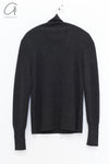 SWAYING 24 Autumn and Winter Cashmere Fake Two-piece Cardigan SW-SW24AW1T53-TH Carbon Gray SW-SW24AW1T52